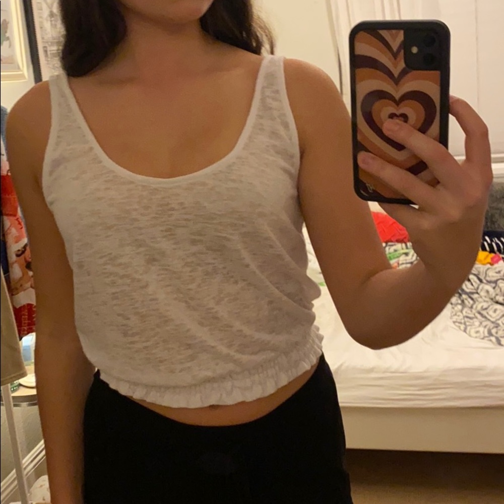 Urban Outfitters sheer tank